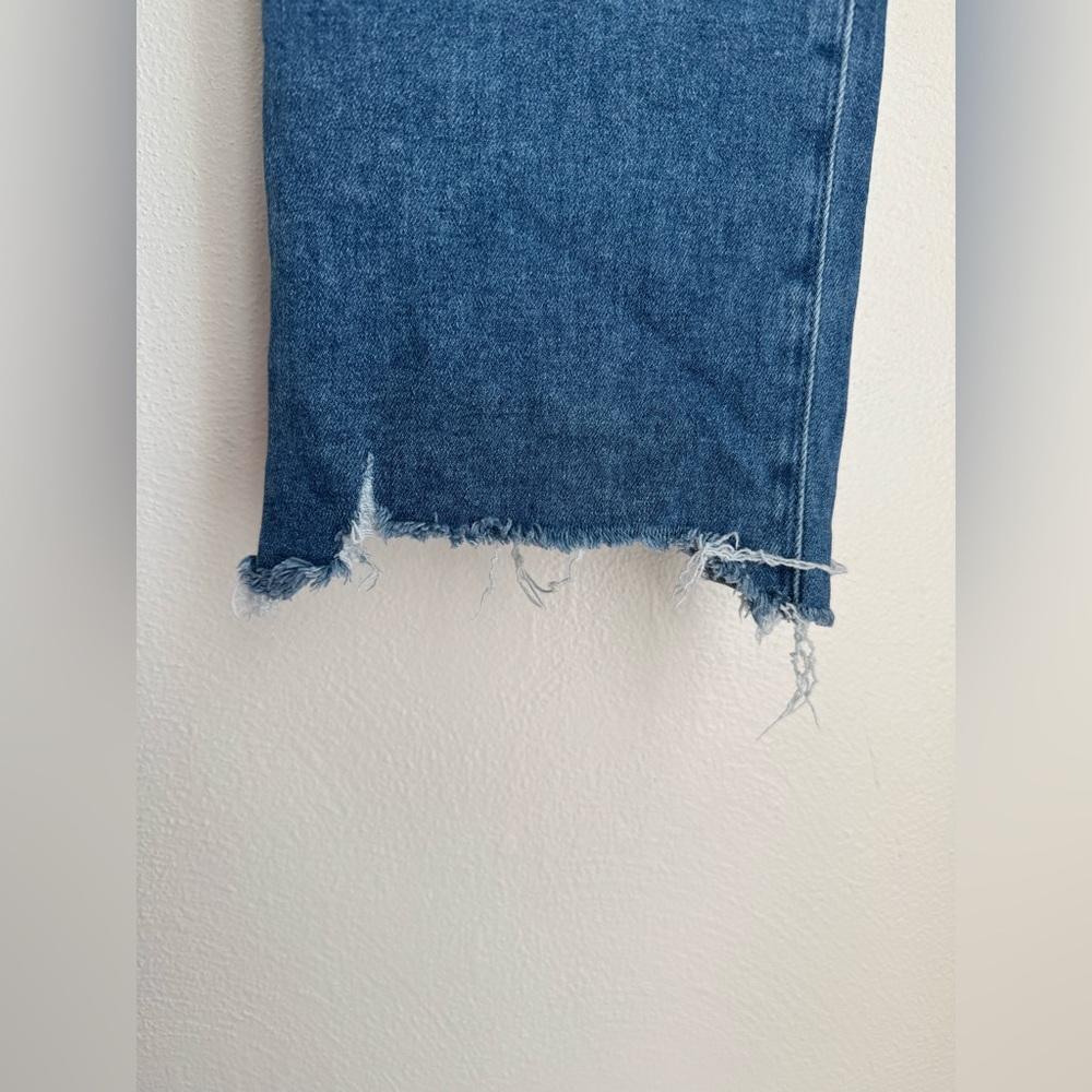 PAIGE Blue Cropped Jeans - Picture 9 of 9